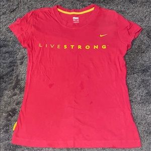 Live strong shirt